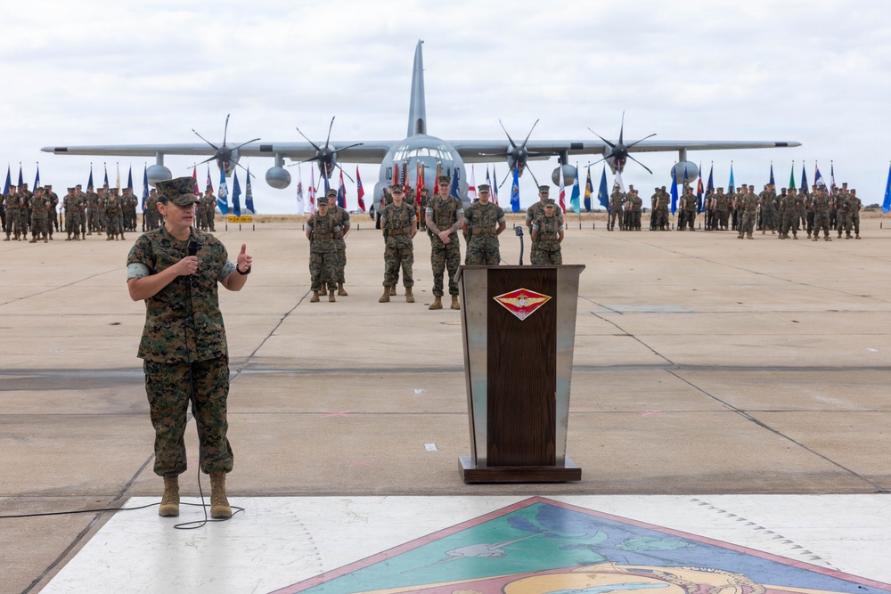 3rd MAW Sergeant Major Relief and Appointment