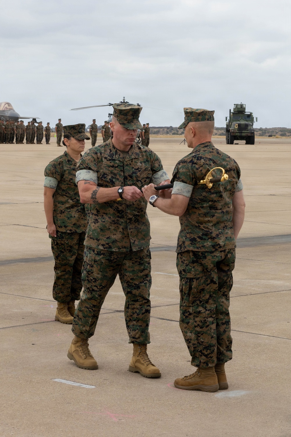 3rd MAW Sergeant Major Relief and Appointment