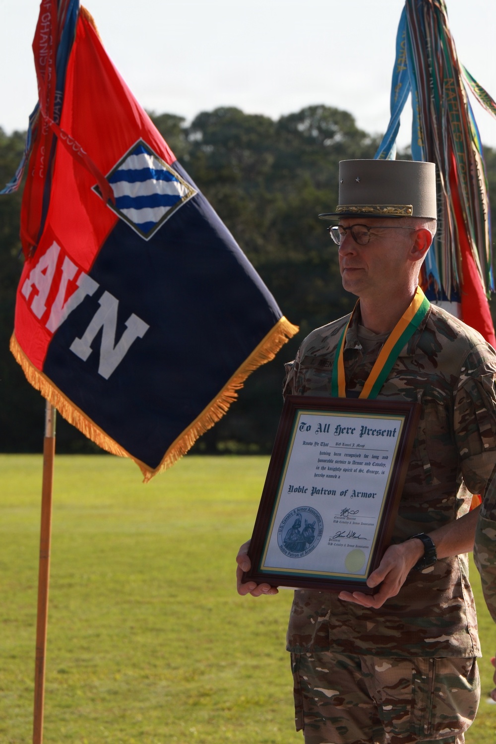 3rd Infantry Division holds uncasing, farewell ceremony