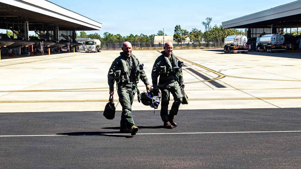 3rd MAW CG flies RAAF F-35A for Air Warfare Instructor Course