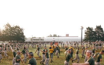 Alpha Company conducts O Course