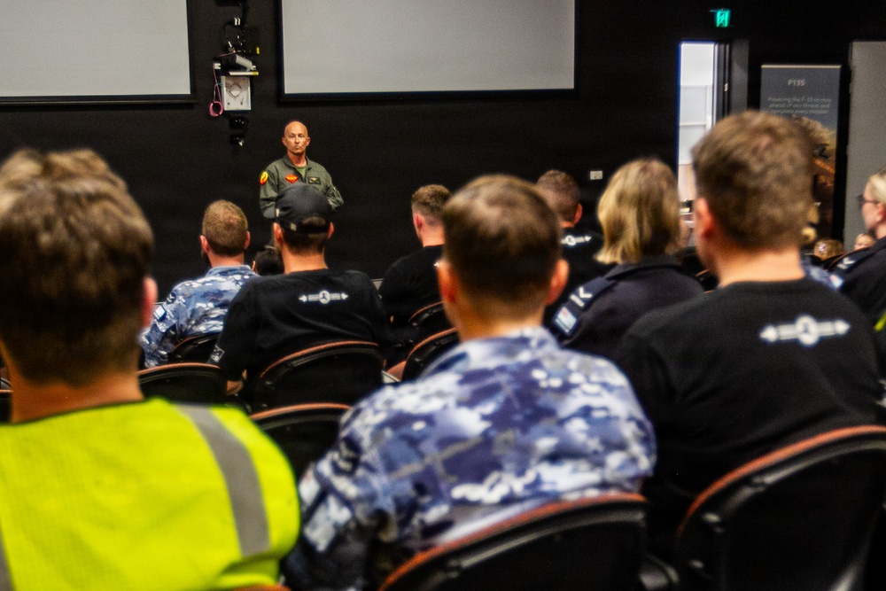 3rd MAW CG flies RAAF F-35A for Air Warfare Instructor Course