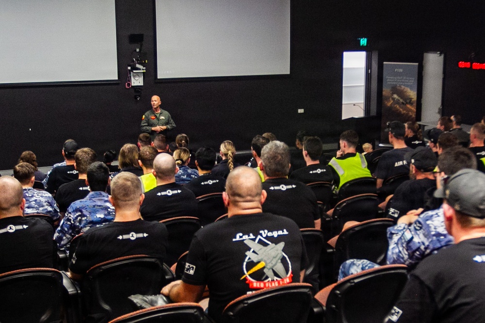 3rd MAW CG flies RAAF F-35A for Air Warfare Instructor Course