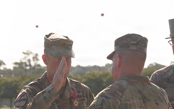 3rd Infantry Division holds uncasing, farewell ceremony