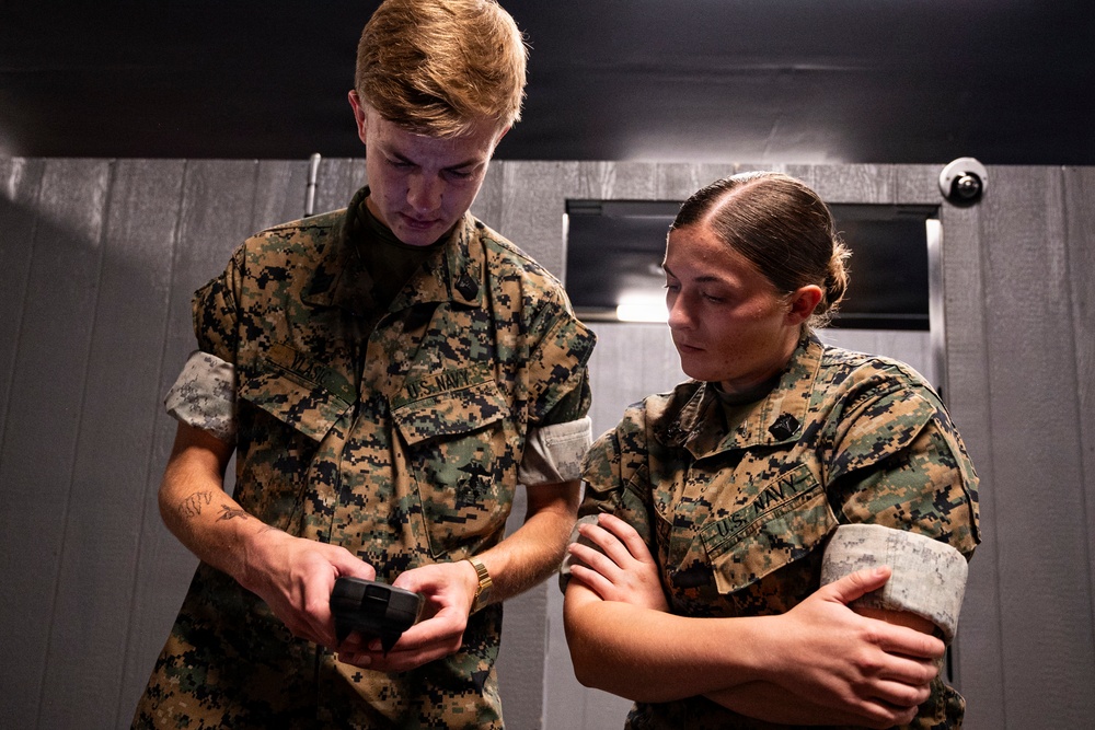 OPMED hosts TBI Field Assessment end-user touchpoint with Navy corpsmen, medical officers at Camp Lejeune