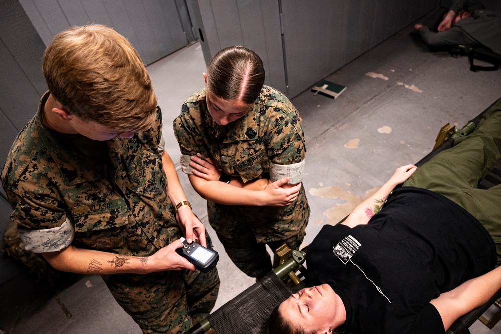 OPMED hosts TBI Field Assessment end-user touchpoint with Navy corpsmen, medical officers at Camp Lejeune