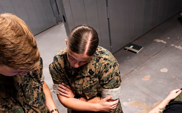 OPMED hosts TBI Field Assessment end-user touchpoint with Navy corpsmen, medical officers at Camp Lejeune