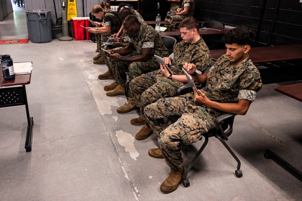OPMED hosts TBI Field Assessment end-user touchpoint with Navy corpsmen, medical officers at Camp Lejeune