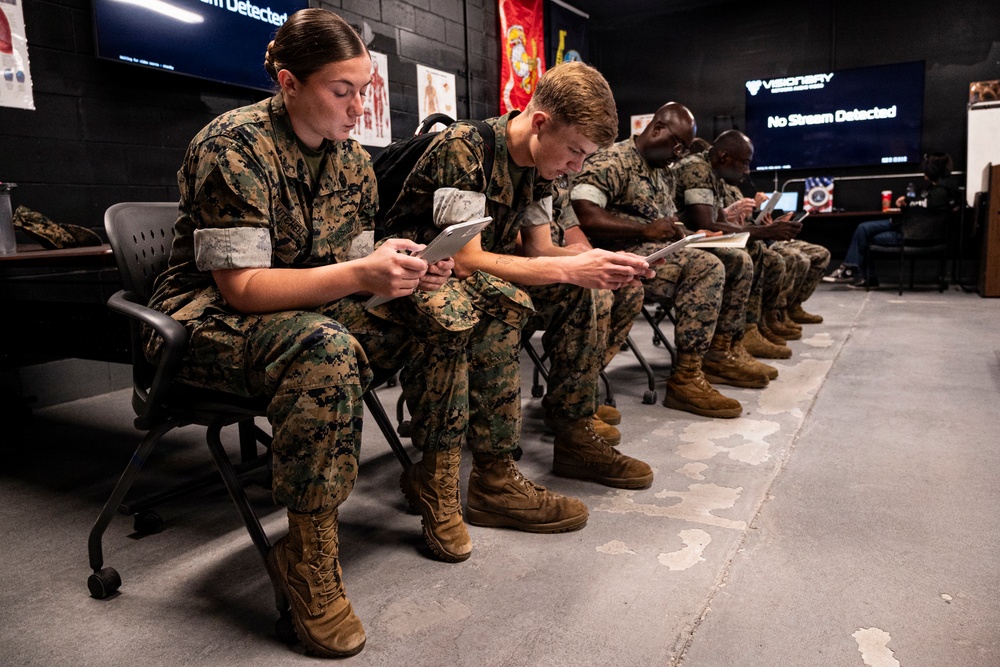 OPMED hosts TBI Field Assessment end-user touchpoint with Navy corpsmen, medical officers at Camp Lejeune