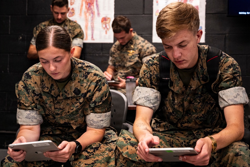 OPMED hosts TBI Field Assessment end-user touchpoint with Navy corpsmen, medical officers at Camp Lejeune