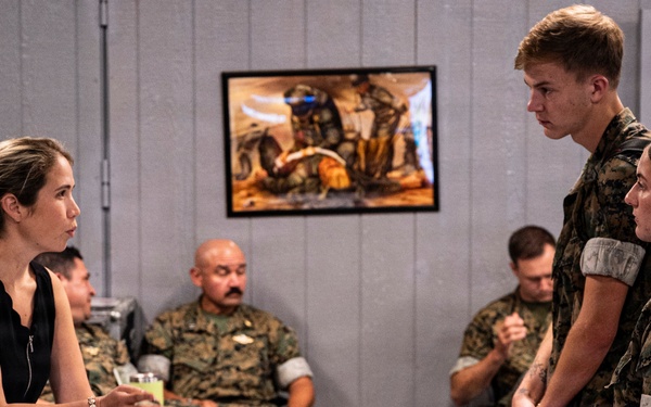 OPMED hosts TBI Field Assessment end-user touchpoint with Navy corpsmen, medical officers at Camp Lejeune