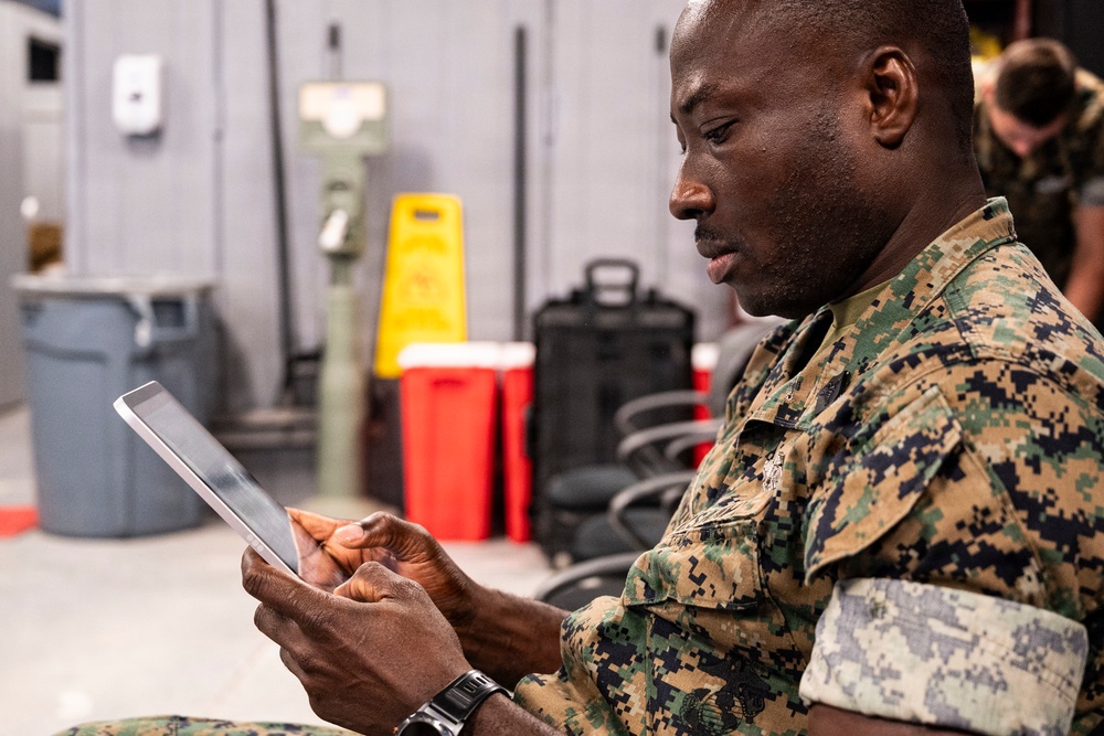 OPMED hosts TBI Field Assessment end-user touchpoint with Navy corpsmen, medical officers at Camp Lejeune