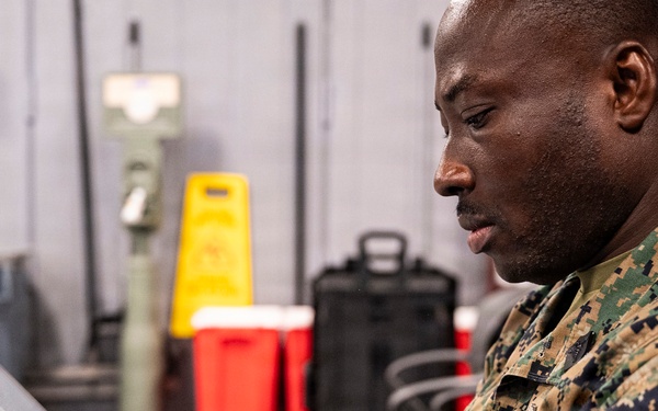 OPMED hosts TBI Field Assessment end-user touchpoint with Navy corpsmen, medical officers at Camp Lejeune