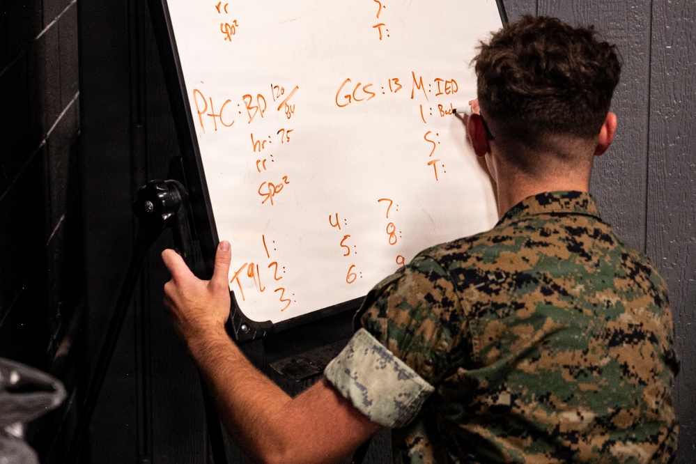 OPMED hosts TBI Field Assessment end-user touchpoint with Navy corpsmen, medical officers at Camp Lejeune