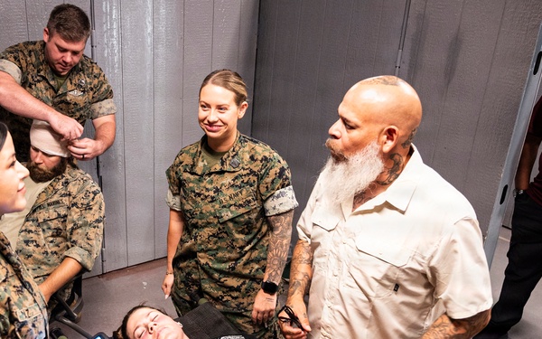 OPMED hosts TBI Field Assessment end-user touchpoint with Navy corpsmen, medical officers at Camp Lejeune