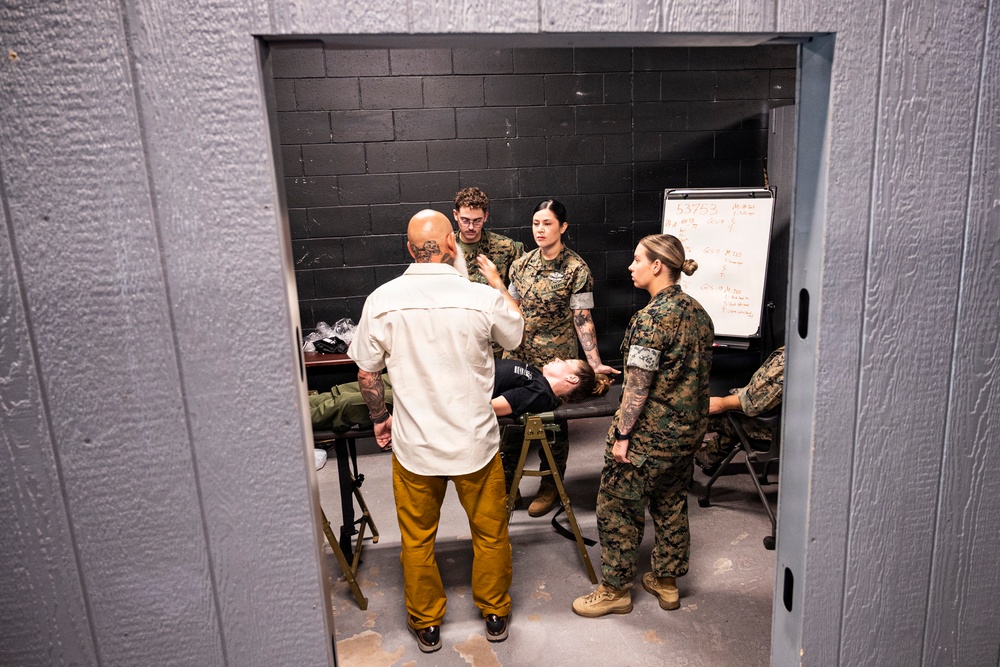 OPMED hosts TBI Field Assessment end-user touchpoint with Navy corpsmen, medical officers at Camp Lejeune