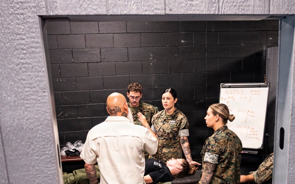 OPMED hosts TBI Field Assessment end-user touchpoint with Navy corpsmen, medical officers at Camp Lejeune