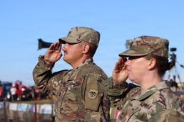 Fort McCoy leaders join Tomah Tractor Pull's Salute to the Military, strengthen community partnership
