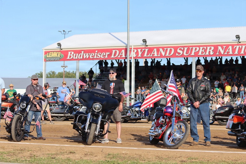 Fort McCoy leaders join Tomah Tractor Pull's Salute to the Military, strengthen community partnership
