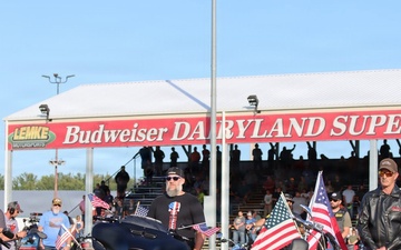 Fort McCoy leaders join Tomah Tractor Pull's Salute to the Military, strengthen community partnership