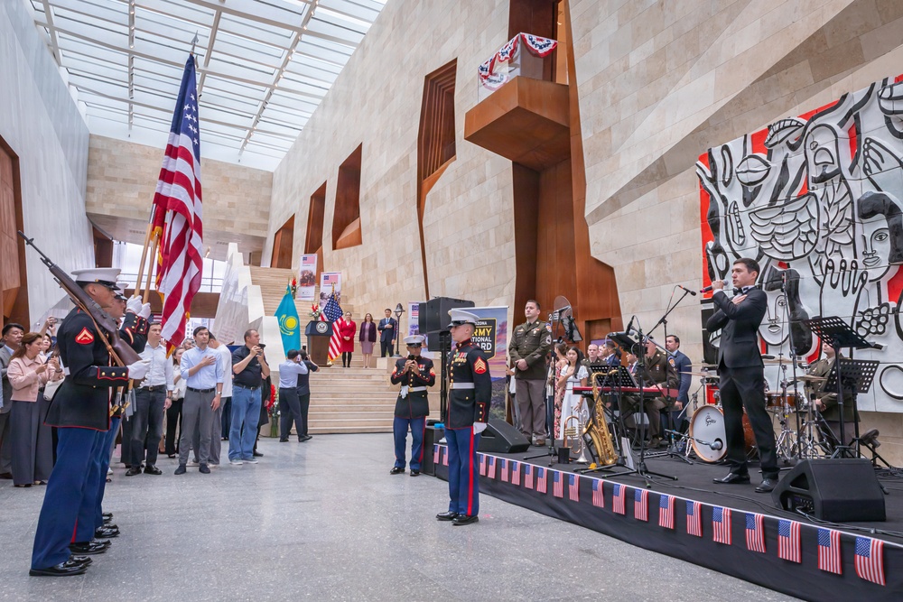 108th AB Performs for USCGA Freedom 250