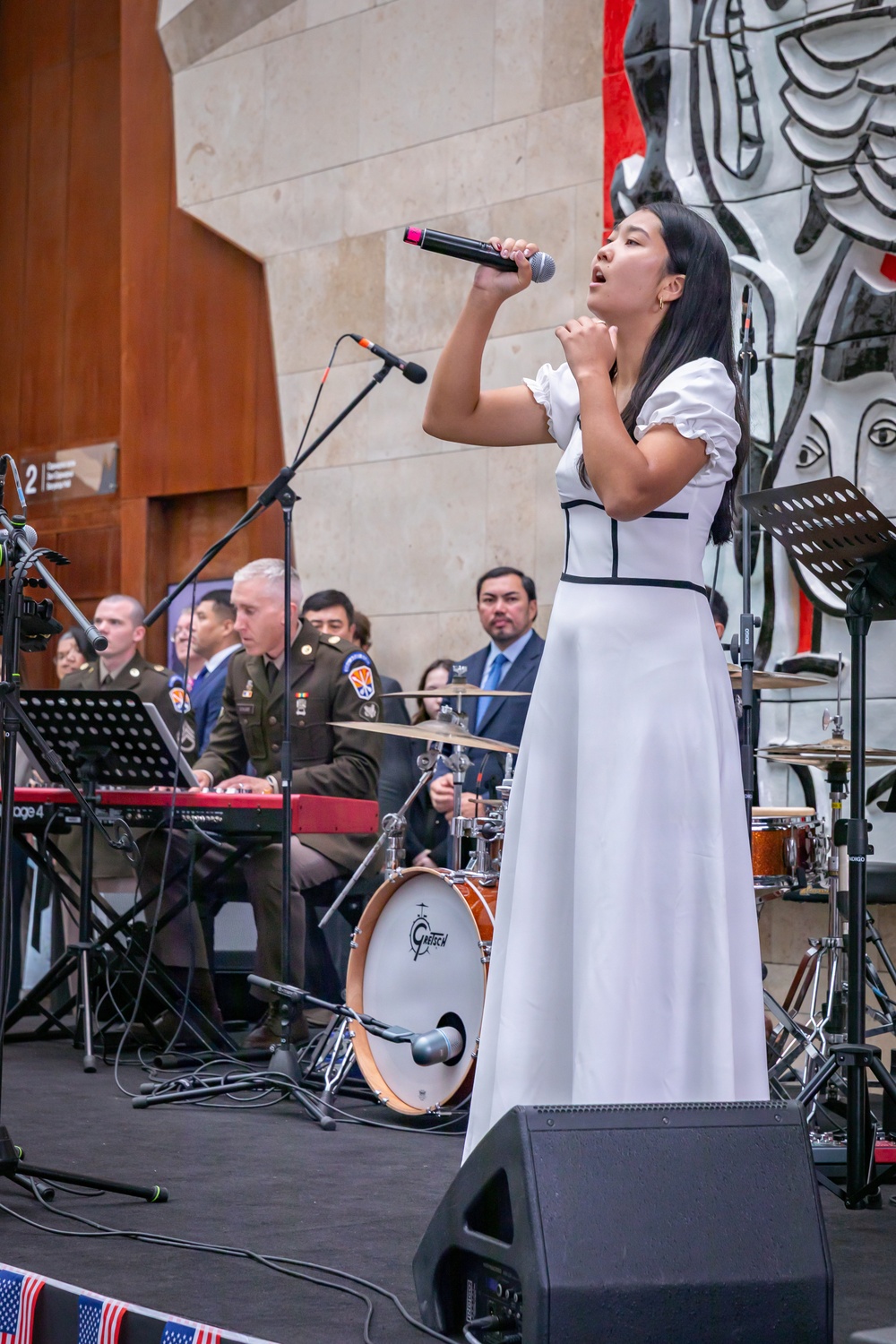 108th AB Performs for USCGA Freedom 250