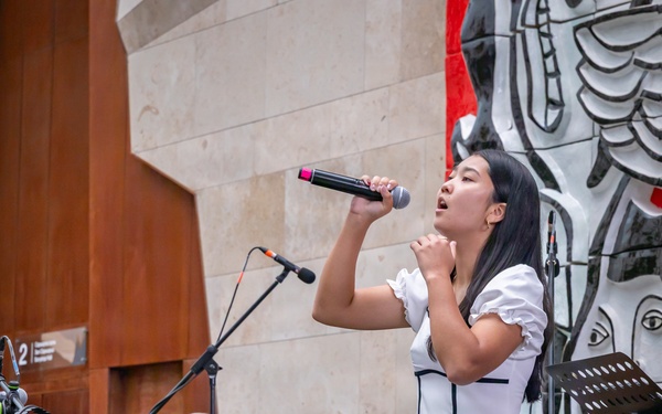 108th AB Performs for USCGA Freedom 250