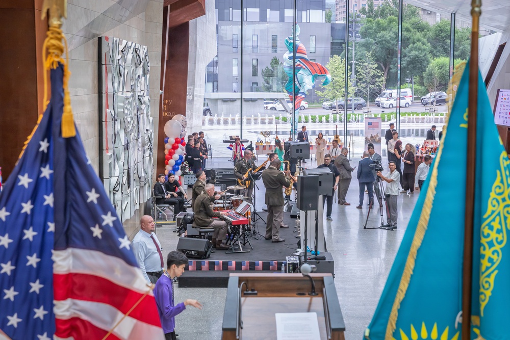 108th AB Performs for USCGA Freedom 250