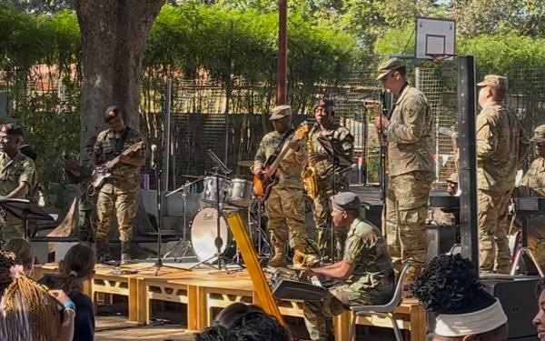 NCNG 440th Army Band Supports SPP Missions in Southern Africa