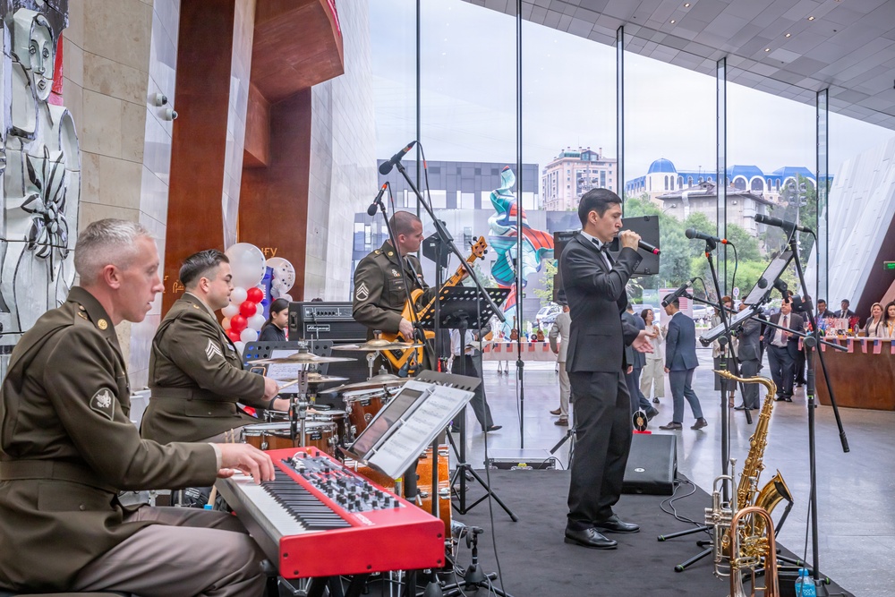 108th AB Performs for USCGA Freedom 250