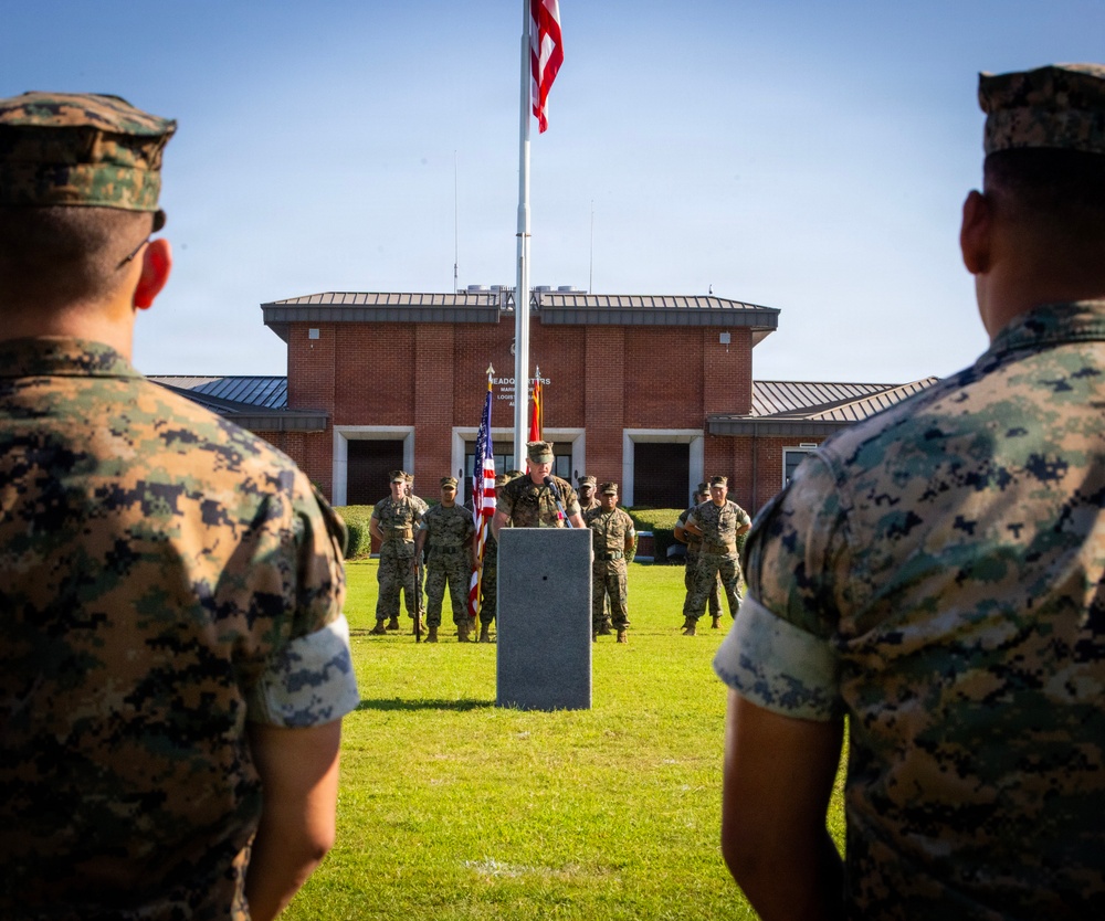 CHANGE OF COMMAND