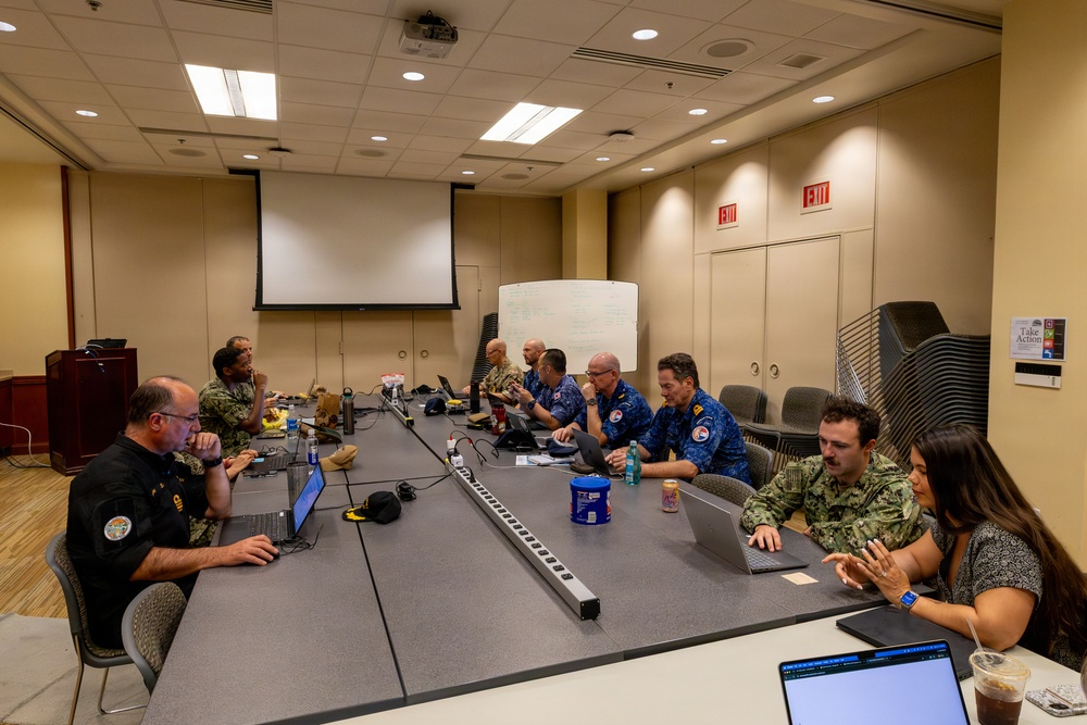 Multinational Partners use NCAGS during RIMPAC 26