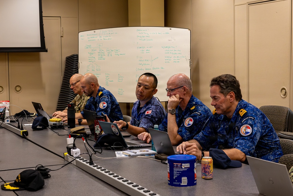 Multinational Partners use NCAGS during RIMPAC 26