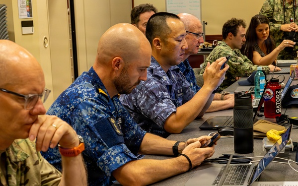Multinational Partners use NCAGS during RIMPAC 26