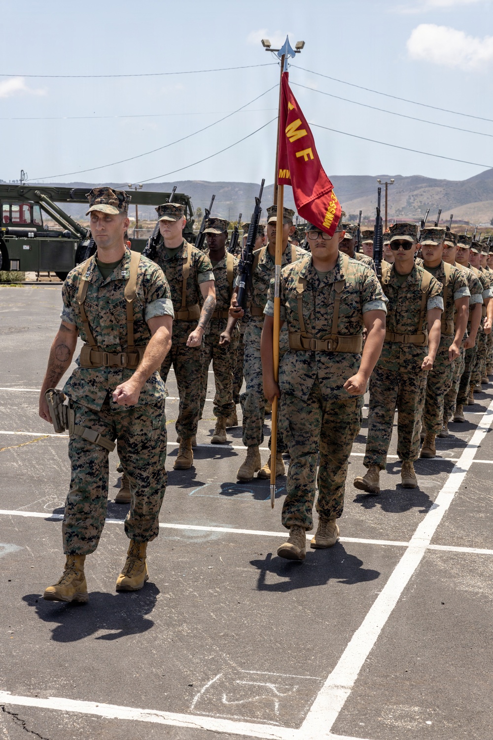 MWSS-372 Change of Command Ceremony