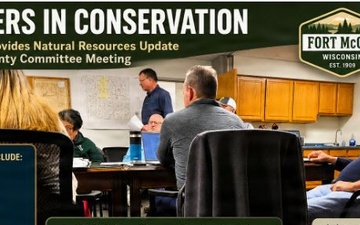 Fort McCoy shares natural resources accomplishments during June 2026 Monroe County committee meeting
