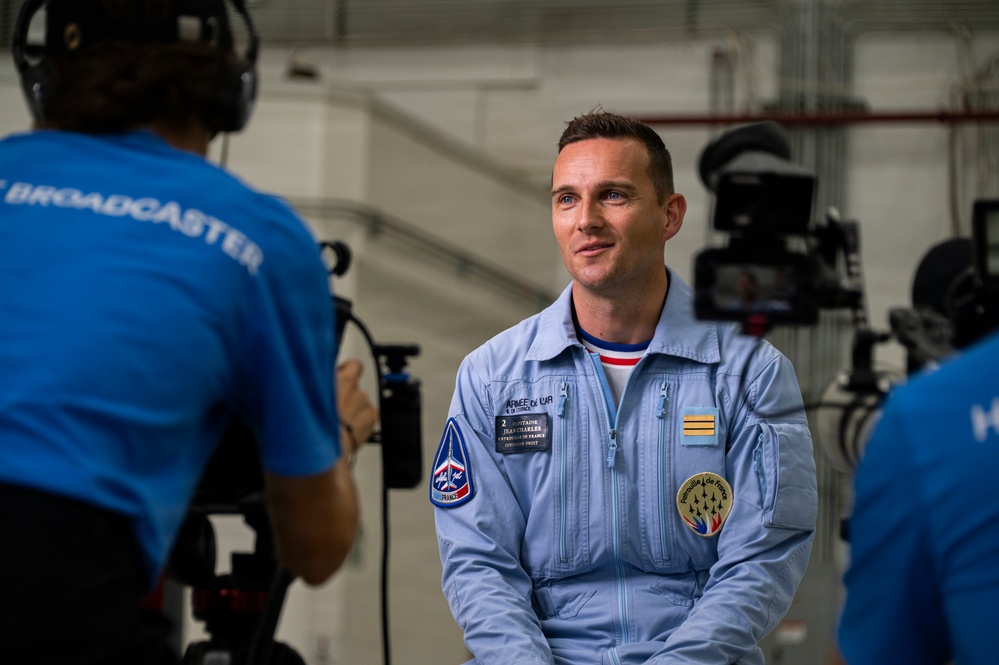 Patrouille de France pilots team up with FIFA 2026 hosts at Joint Base Andrews