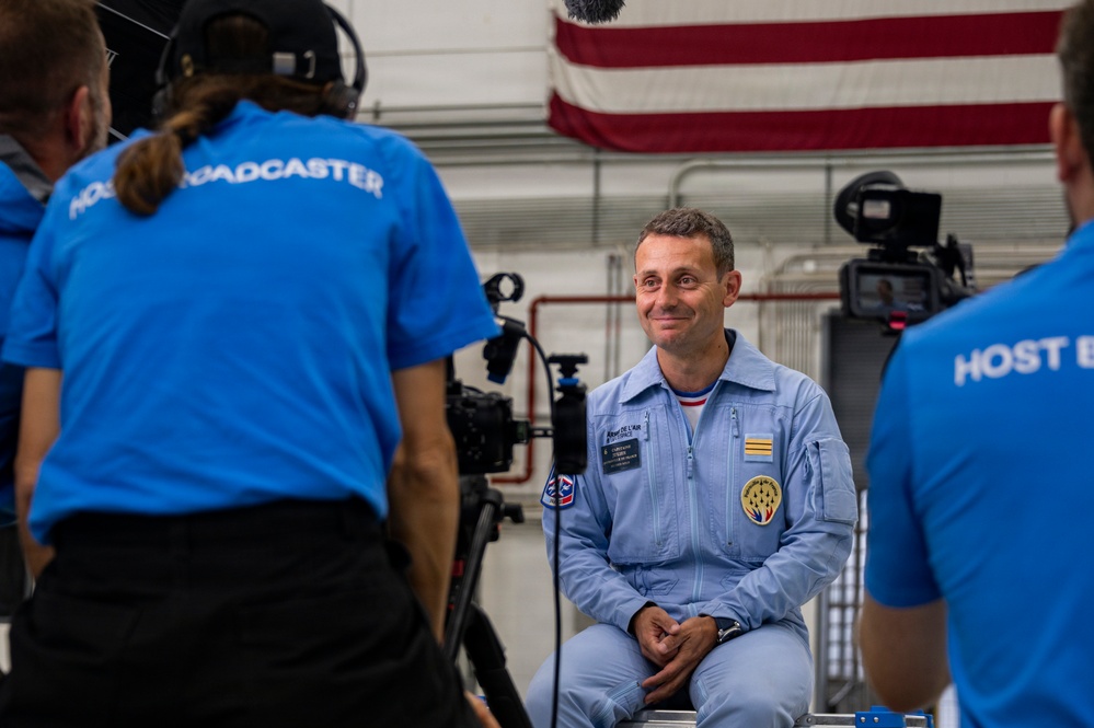 Patrouille de France pilots team up with FIFA 2026 hosts at Joint Base Andrews