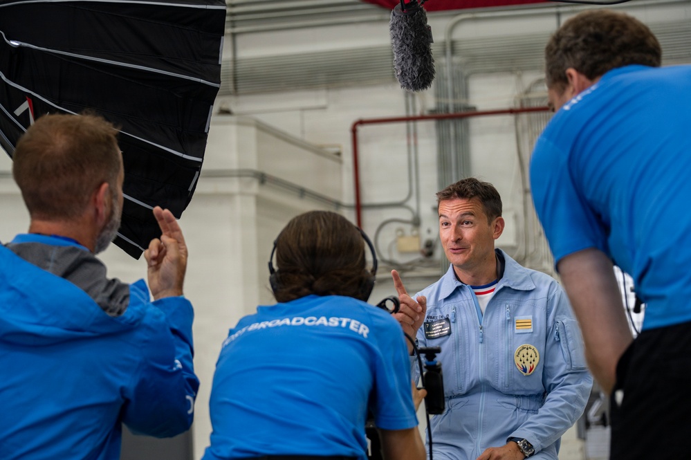 Patrouille de France pilots team up with FIFA 2026 hosts at Joint Base Andrews