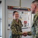 Command Master Chief for Naval Medical Research Command Visits NHRC