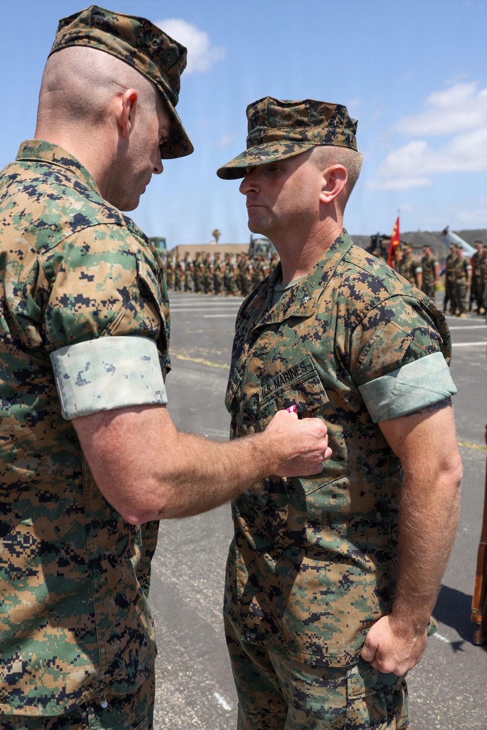 MWSS-372 Change of Command Ceremony