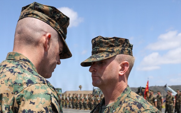 MWSS-372 Change of Command Ceremony