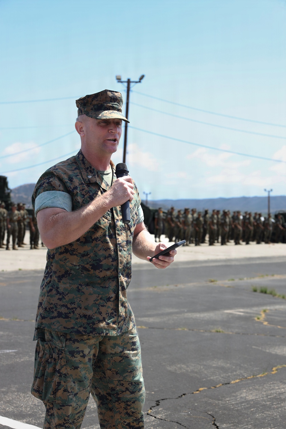 MWSS-372 Change of Command Ceremony