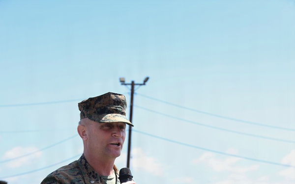 MWSS-372 Change of Command Ceremony