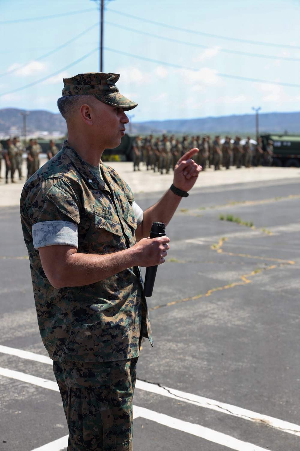 MWSS-372 Change of Command Ceremony
