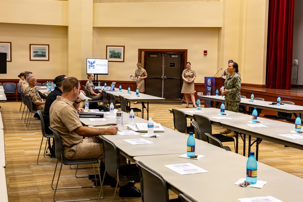 3rd Fleet DCOM Attends Legal Symposium during RIMPAC 26