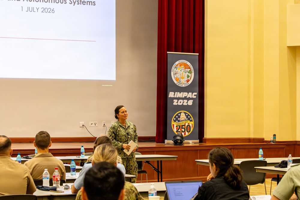 3rd Fleet DCOM Attends Legal Symposium during RIMPAC 26