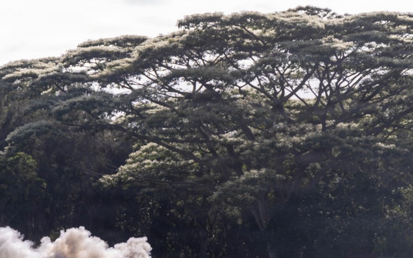 Bravo Battery Delivers Firepower - Howitzer Live Fire