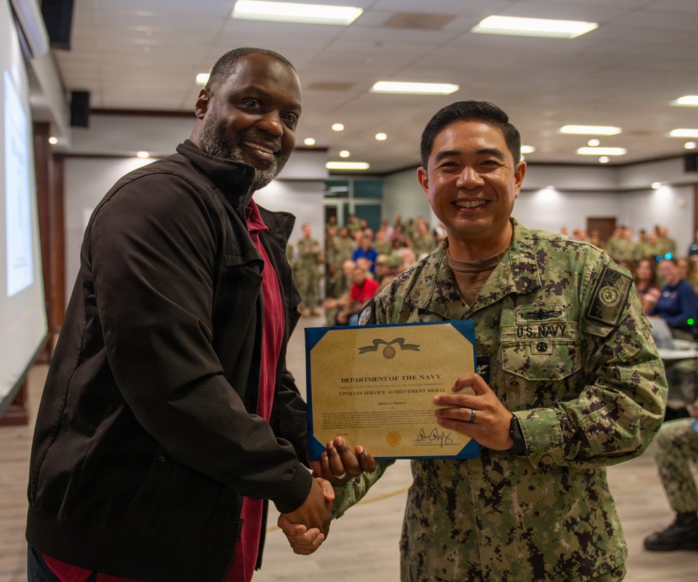 Naval Base San Diego Recognizes Excellence