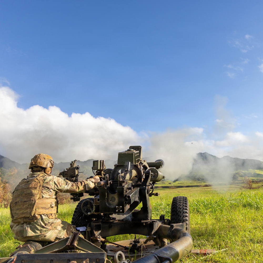 Bravo Battery Delivers Firepower - Howitzer Live Fire